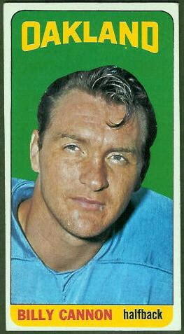 Billy Cannon - 1965 Topps #134 - Vintage Football Card Gallery