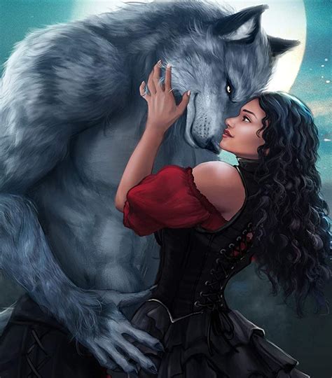 werewolf and human couple | Romantic couples, Werewolf, Couples