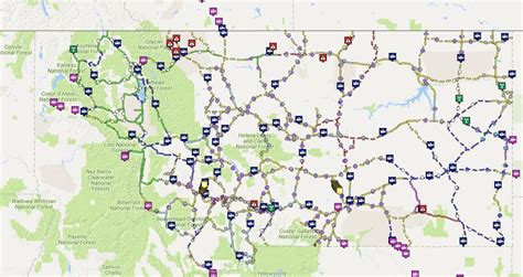 Montana Road Closures Map - Hollow Knight Deepnest Map