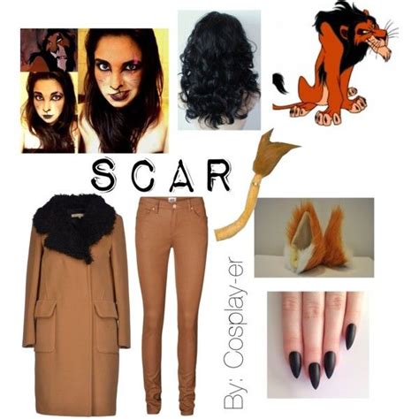 Scar cosplay, created by cosplay-er on Polyvore | Fashion, Marching ...