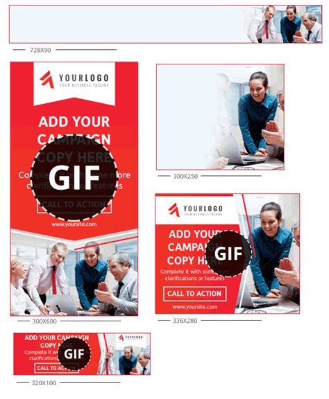 GIF Banners - Multipurpose Animated Banners | Animated banners ...