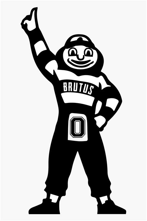 Ohio State Mascot Hannah Fisher - Brutus The Buckeye, HD Png Download ...