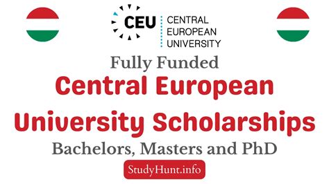 Central European University Scholarships 2025 For International ...