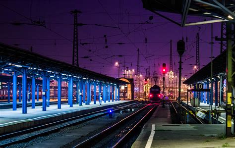 Wallpaper : travel, station, night, train, Canon, eos, rebel, lights ...