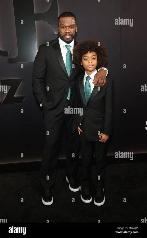 Hollywood, Ca. 5th Jan, 2023. Curtis "50 Cent" Jackson, Sire Jackson at the season 2 premiere of ...