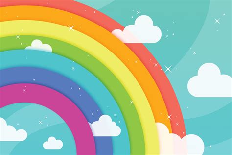 Download Magical Rainbow - Kids Background for desktop or mobile device ...