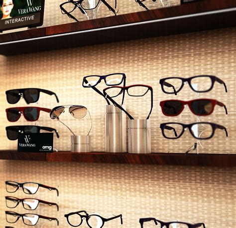 Eyewear Displays - OMG! Optical Marketing Group Eyewear Display, Frame Display, Wood Shelves ...