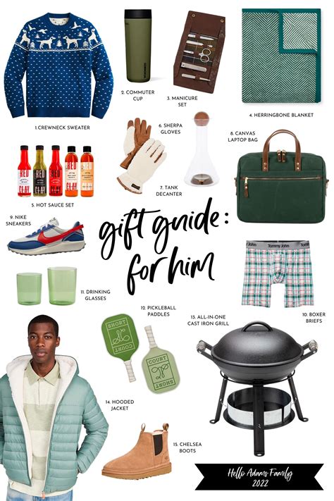 The Best Gift Ideas for Him - 2022 Holiday Gift Guide - Blogger Gift Guide