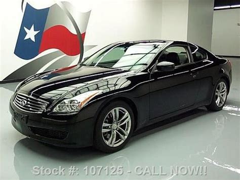 Buy used 2008 INFINITI G37 JOURNEY COUPE SUNROOF HTD LEATHER 46K TEXAS ...