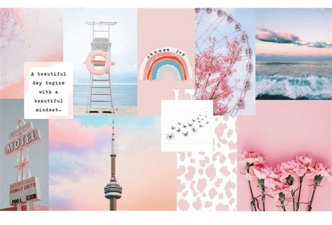 Pink Collage Desktop Wallpapers - Top Free Pink Collage Desktop ...