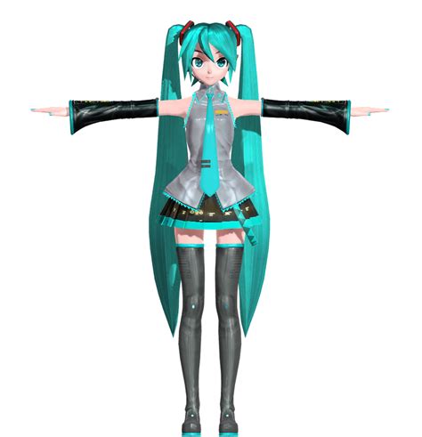 I not like new model hatsune miku by Sateraido on DeviantArt