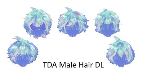 MMD TDA Male Hair 2# DL by mianbaga-MMD on DeviantArt