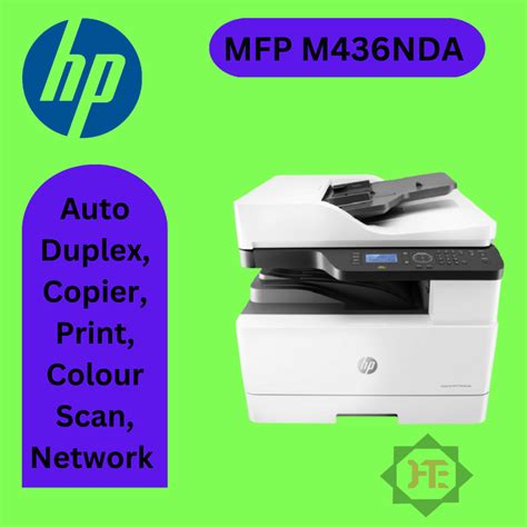 A3 Hp Laserjet M436nda Auto Duplex Mono Copier Printer Scanner, Multi-Function, Windows 8 at Rs ...