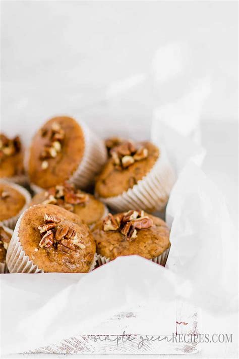 Vegan Banana Nut Muffins - Simple Green Recipes