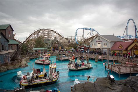 Rollercoasters at Europa Park, Germany