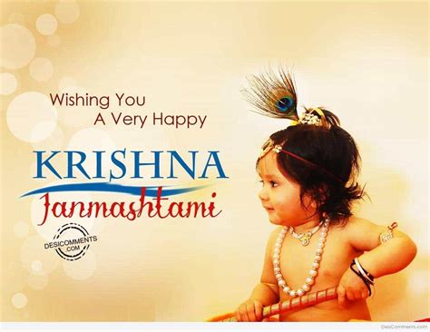 Happy Janmashtami Images 2017 with Quotes for Facebook - Todayz News