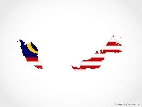 Printable Maps of Malaysia | Free Vector Maps