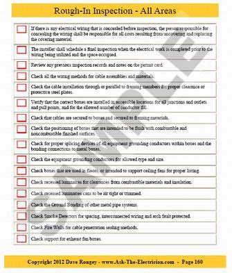 rough in electrical inspection | Electrical inspection, Electrical projects, House wiring