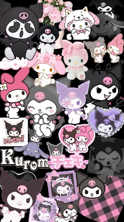 #Kuromi | Hello kitty iphone wallpaper, Hello kitty drawing, Hello ...