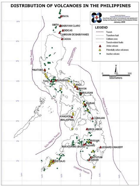 Volcanes de Filipinas, hechos e información | VolcanoDiscovery