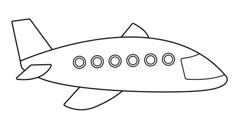 Airplane Clipart White