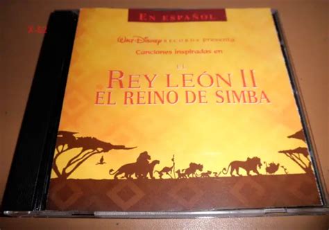 SPANISH LION KING 2 CD Rey Leon II el reino de Simba Tina Turner disney ...