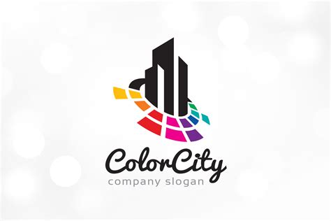 Color City Logo Template | Branding & Logo Templates ~ Creative Market