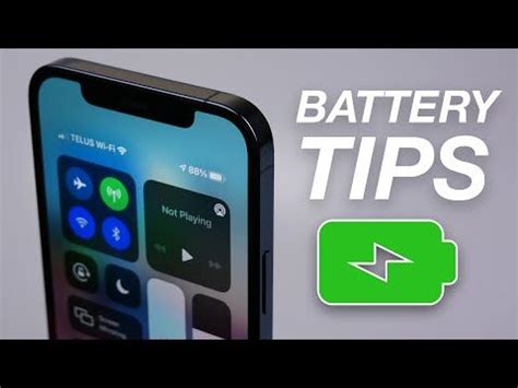 iPhone 12 Battery Tips & Tricks - How to Extend Your Battery! - YouTube ...