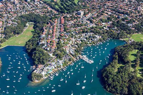 Aerial Stock Image - Folly Point, Cammeray