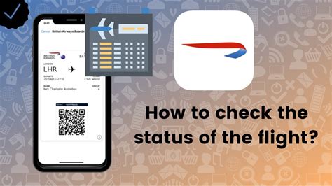 How to check the status of the flight on British Airways? - YouTube