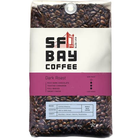 San Francisco Bay Coffee Dark Roast Whole Bean Coffee (2 lb) - Instacart