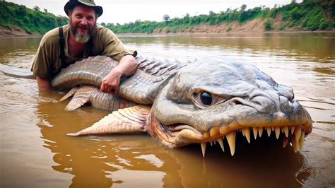 "Man Photographs the Most Fearsome 'Amazon River Creature' in Its Most Menacing State."SH ...
