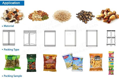 Nuts Packaging Machine With Measuring Cups Equipment