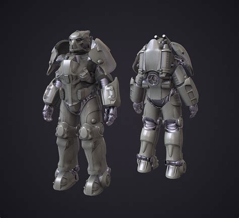 ArtStation - Enclave Power Armor