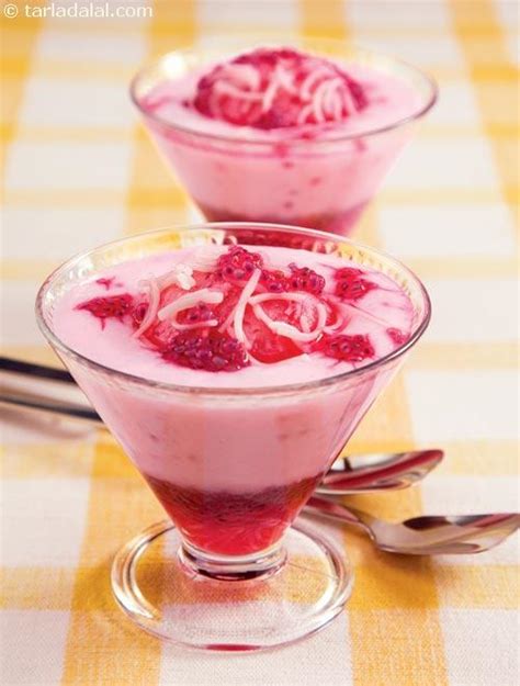 Falooda Ice-cream recipe | Vegetarian Recipes | by Tarla Dalal | Tarladalal.com | #2223