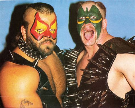 Roadwarriors Hawk & Animal | The road warriors, Wrestling stars, Warrior