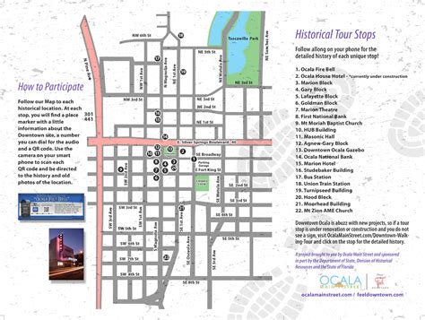 Downtown Ocala Historic Walking Tour Map – Ocala Main Street | Downtown ...