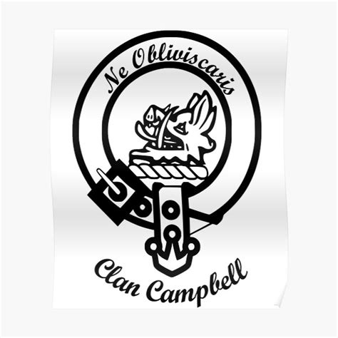 "Clan Campbell" Poster by ljrigby | Redbubble