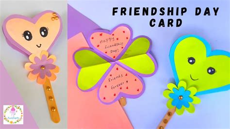 Friendship Day Card | How to make Friendship Day Card | DIY Friendship ...