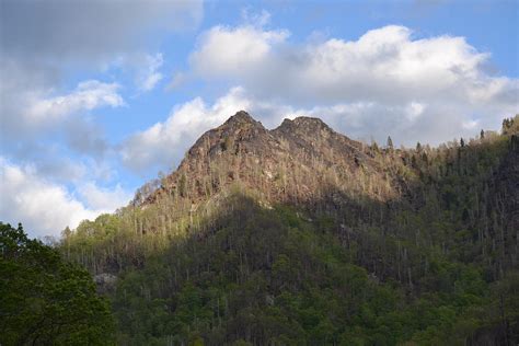 The Chimney Tops - Great Smoky Mountain National Park Photograph by Roy Erickson - Fine Art America