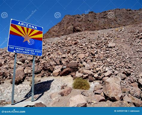 Welcome To Arizona Sign Stock Image | CartoonDealer.com #66766225