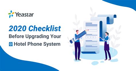 Hotel Phone System Upgrade Checklist 2024