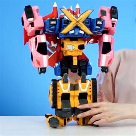 MINI FORCE Miniforce X Bolt /Semi /Max /Rucybot Transformer Combined Robot 2018 New Ver 4P ...