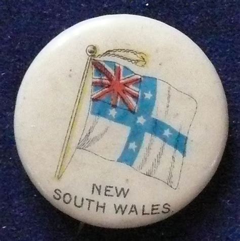 1896 Australia - New South Wales Flag Pin