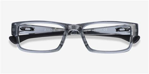 Oakley Airdrop - Rectangle Gray Shadow Frame Glasses For Women ...