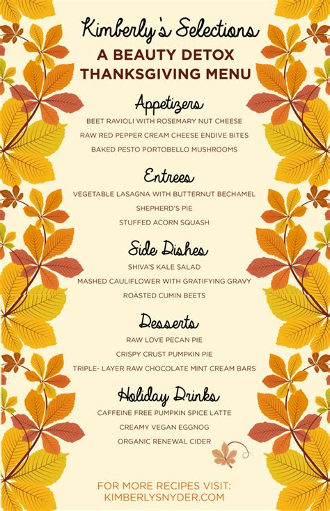 Thanksgiving-meal-menus - Printing Insights USA Blog ( News and Tips )