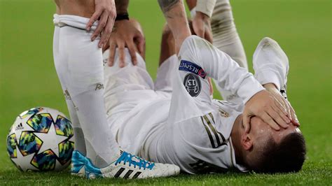 Real Madrid’s Eden Hazard suffers fracture in right leg