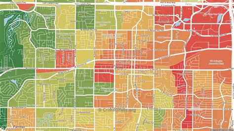 The Safest and Most Dangerous Places in Central Arlington, Arlington ...