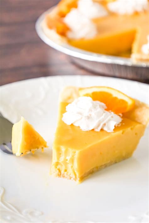 Orange Pie - THIS IS NOT DIET FOOD