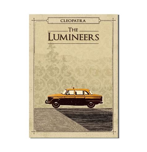 The Lumineers Cleopatra Album Poster